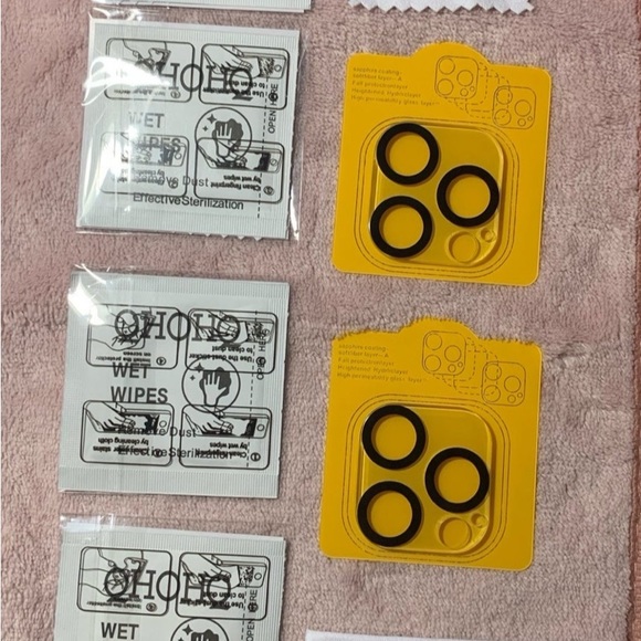 New! QHOHQ Sceen Protector for iPhone 12 Pro Max. (2) Tempered Glass Protectors - Picture 5 of 5